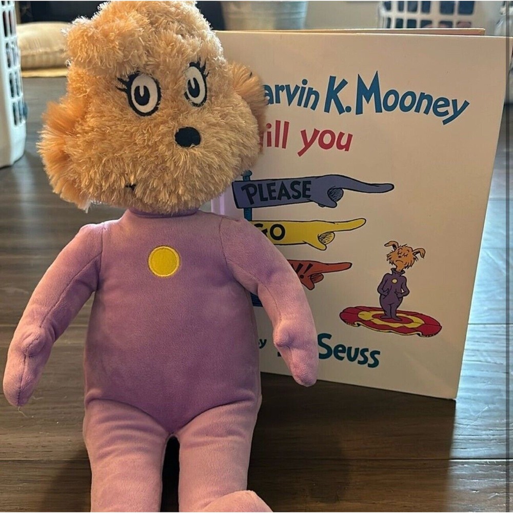 Kohl's Dr. Seuss Marvin K.‎ Mooney Plush and Book